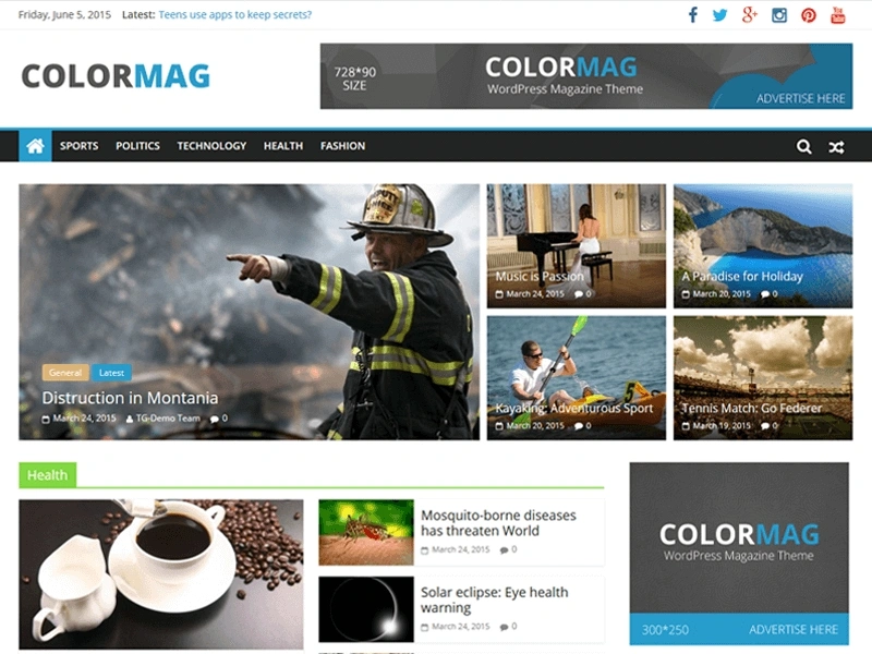 Colormag Magazine Style Wordpress Theme.webp