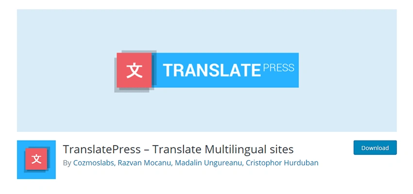 Wp Translation Translatepress