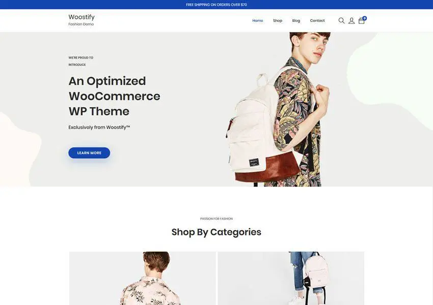 Free Ecommerce Shopping Woostify