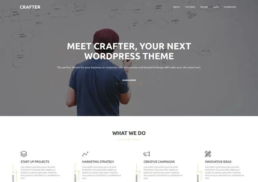 Business Corporate Theme Crafter